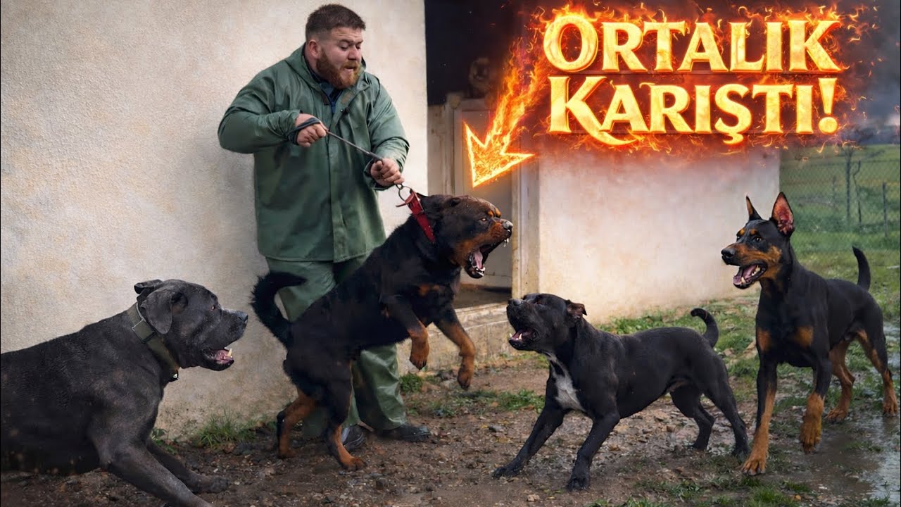 ROTTWEİLER ODİN KÖPEKLERE YARGI DAĞITTI KRAL BENİM DEDİ!