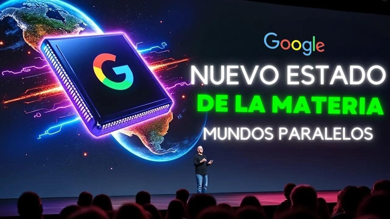 &iexcl;El chip cu&aacute;ntico de Google descubre un nuevo estado de la materia y revela mundos paralelos!