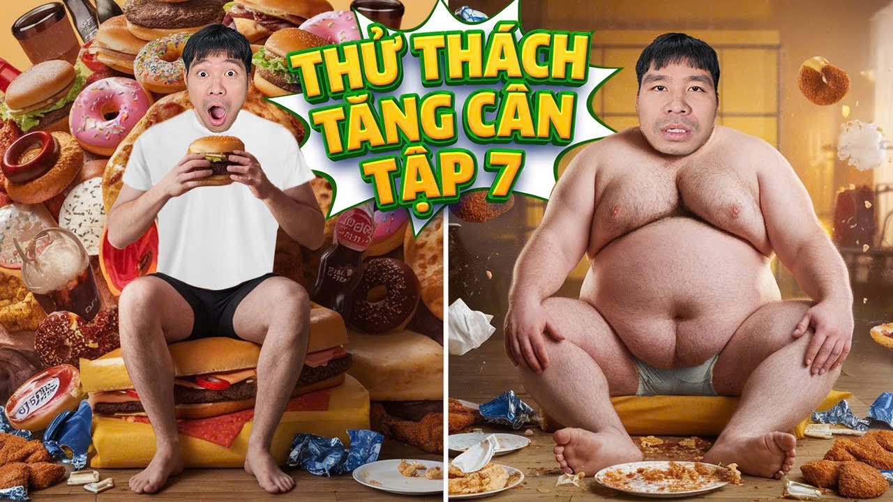 PHD | Đội Tăng Cân Nhiều Nhất Thắng 10 Triệu | Tập 7 | Khách Mời Cao To | Gain Weight Challenge