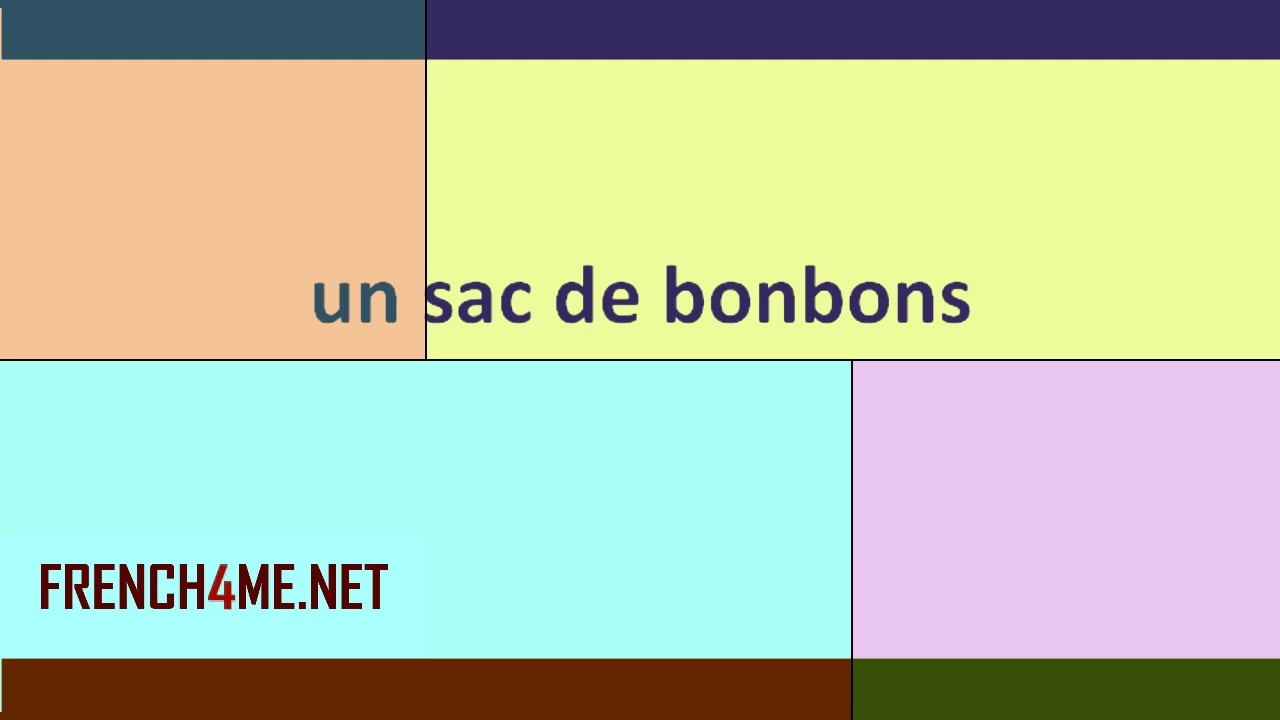 French For Beginners  I  How to pronounce  I un sac de bonbons