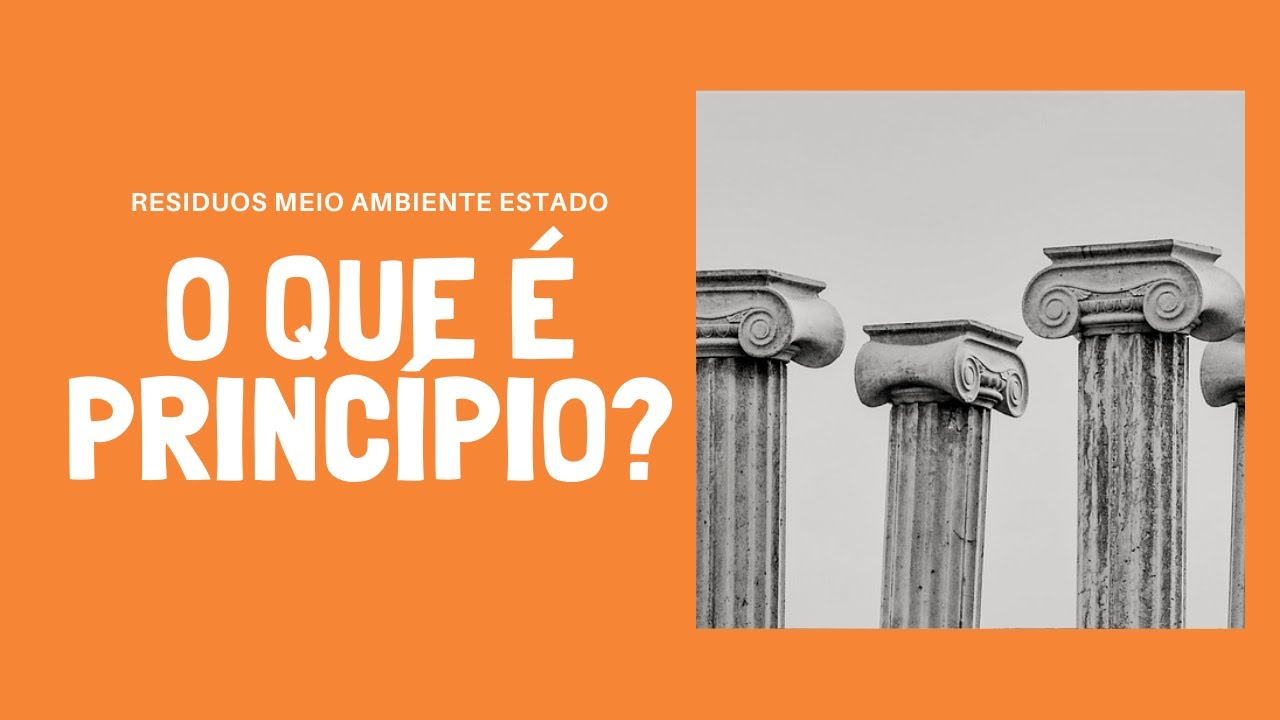 O que é principio?