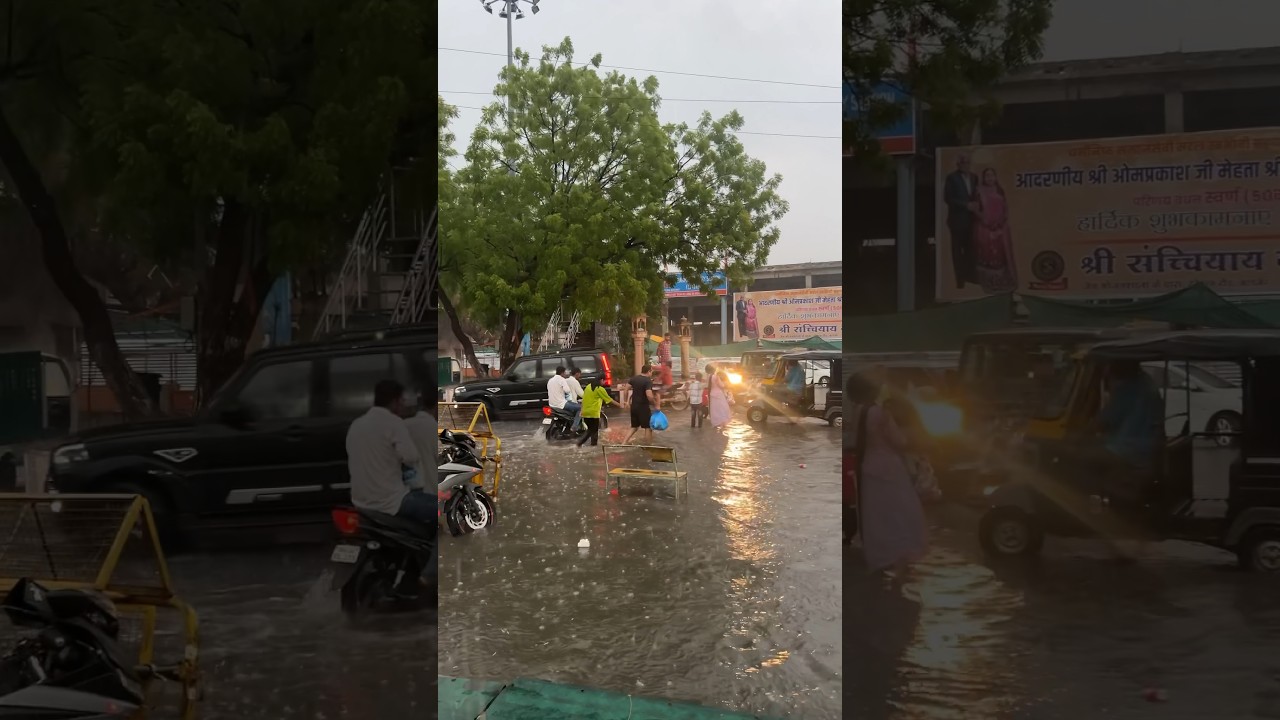 #rain #barmer #rajasthan #reels #vibes #foryou #trending #youtubeshorts #rainsounds #viral