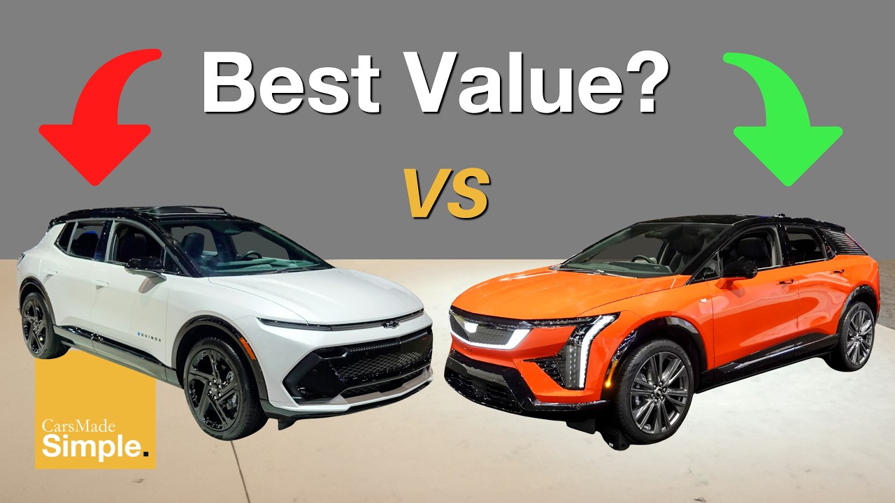 2025 Chevy Equinox EV vs Cadillac Optiq | Side by Side Comparison!