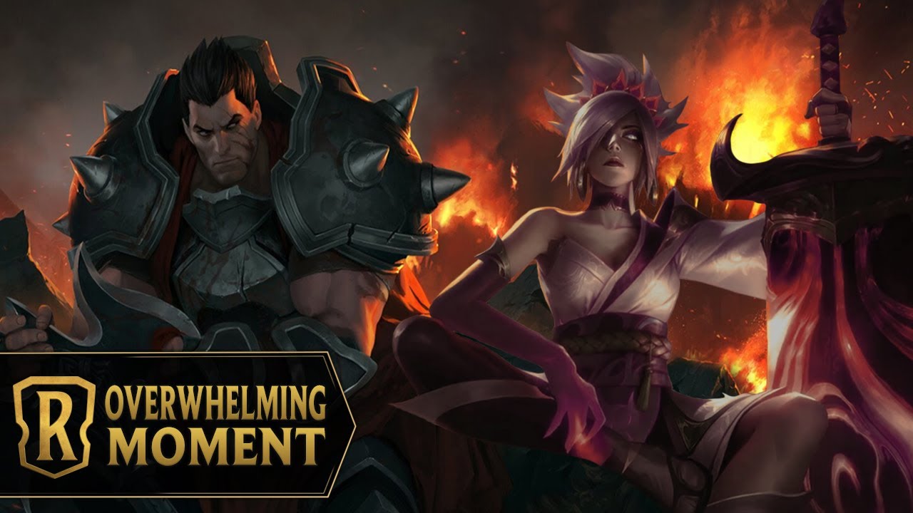 Overwhelmed by Darius and Riven Deck - Legends Of Runeterra Cosmic Creation - Patch 2.2.0