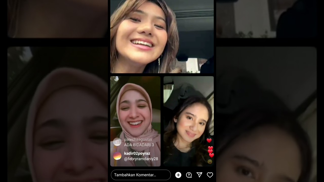 Live ig terbaru Afifah Ifah Cut Syifa Tissa Biani