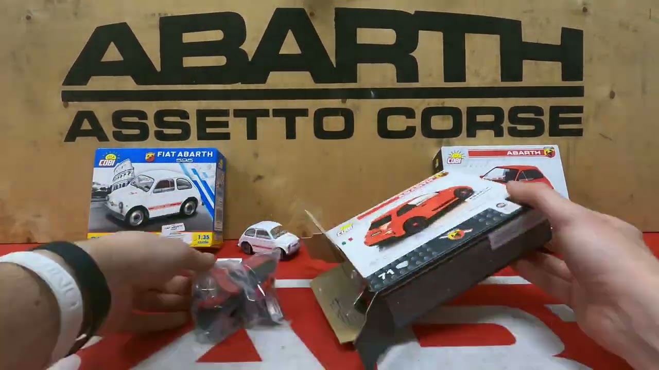 Timelaps building ABARTH cobi MODELS