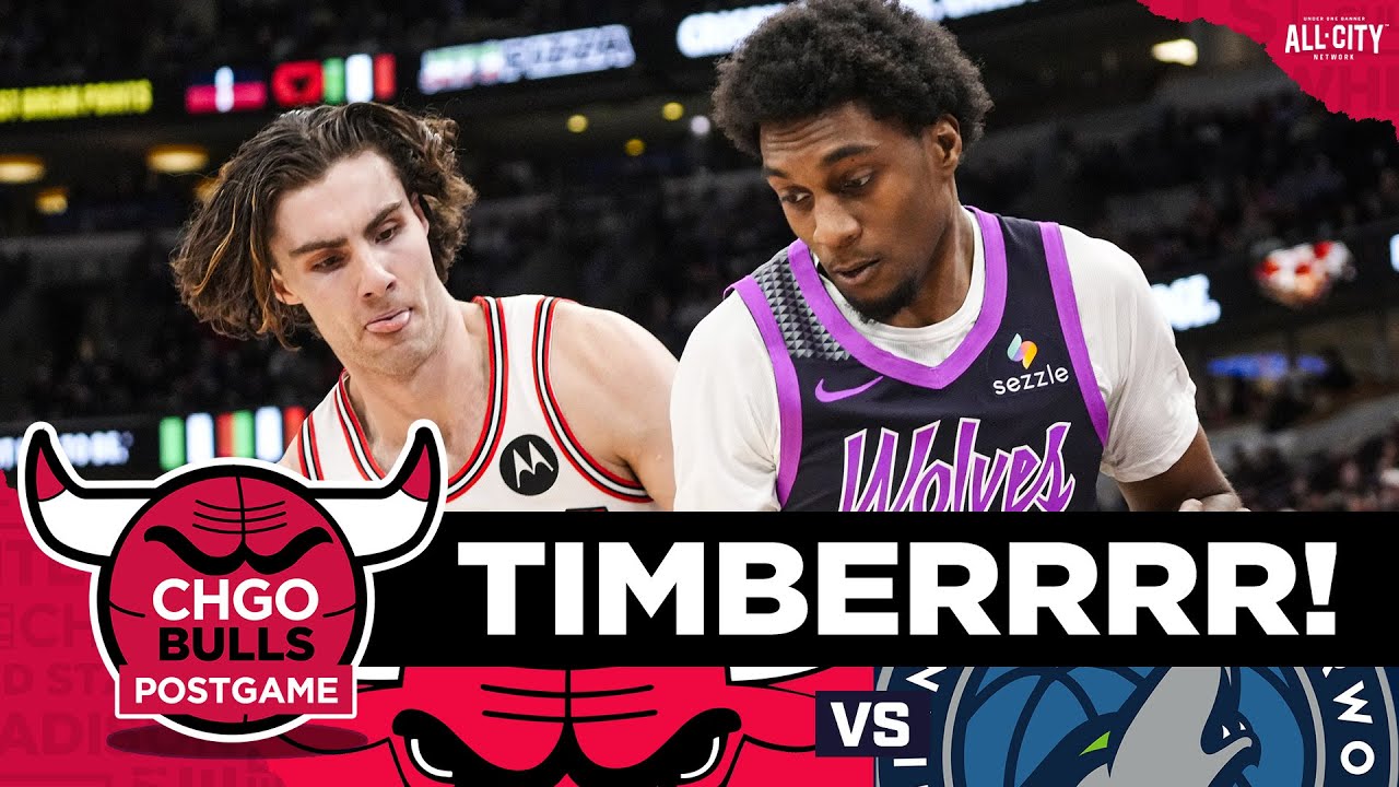BULLS POSTGAME: Josh Giddey + Coby White Injured, Bulls Demolished by T&rsquo;Wolves | CHGO Bulls Podcast