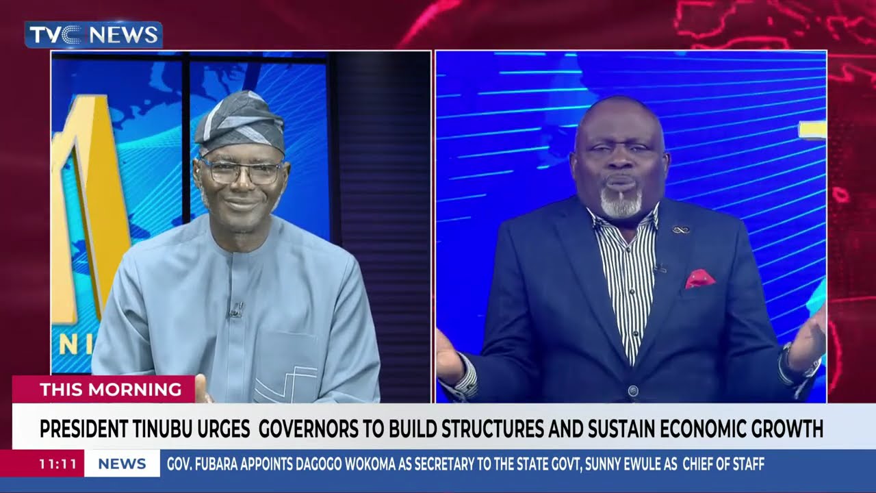 Pres. Tinubu Urges Governors To Build Structures, Sustain Economic Growth