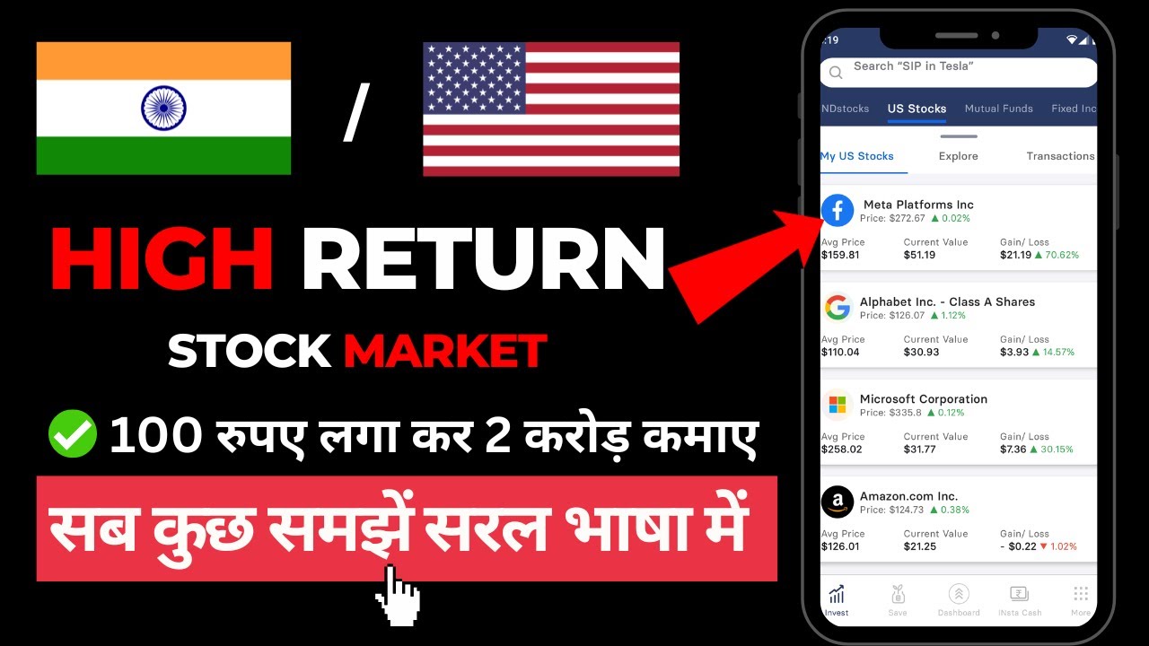 High Return Stock Market | Invest in India USA or India? | RAV Talks
