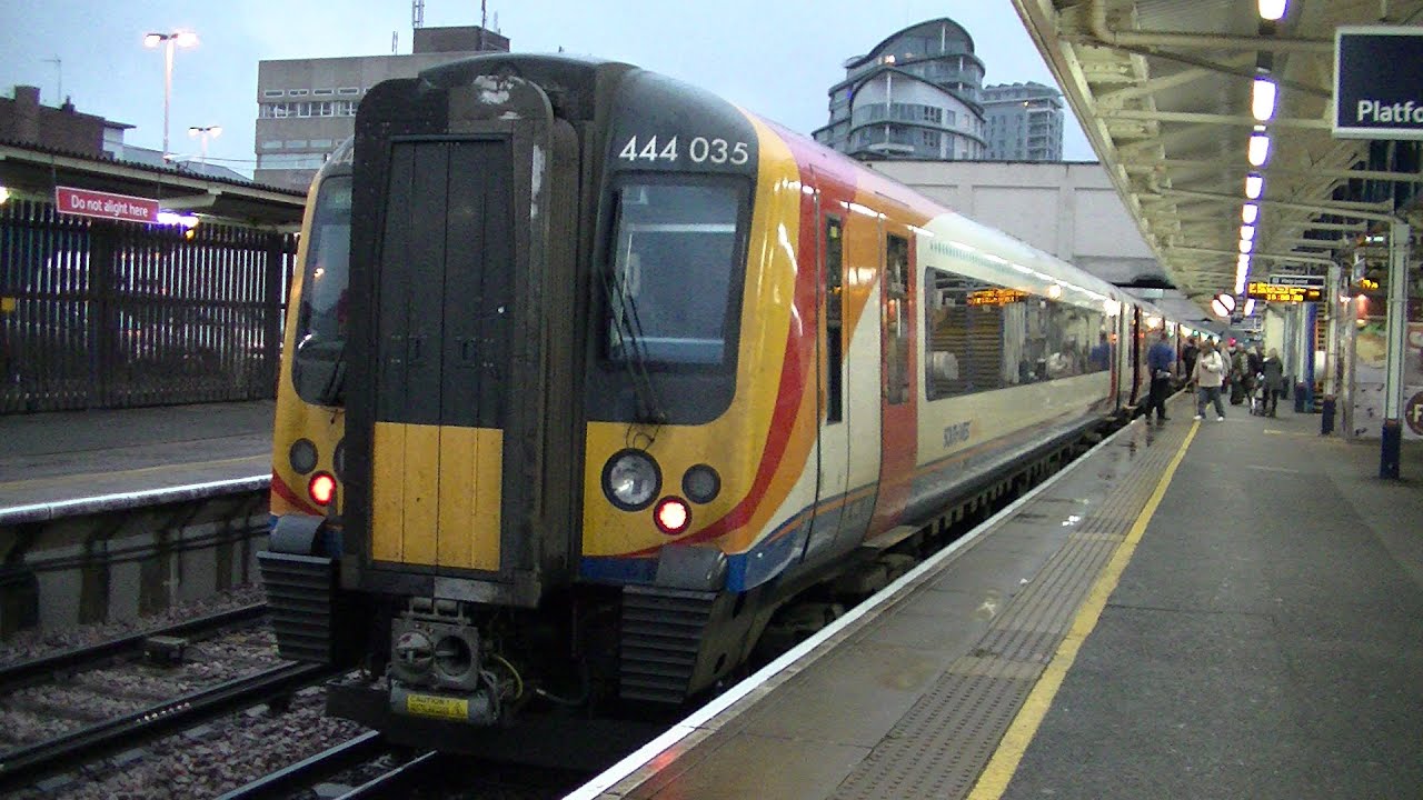 Trains at Woking
