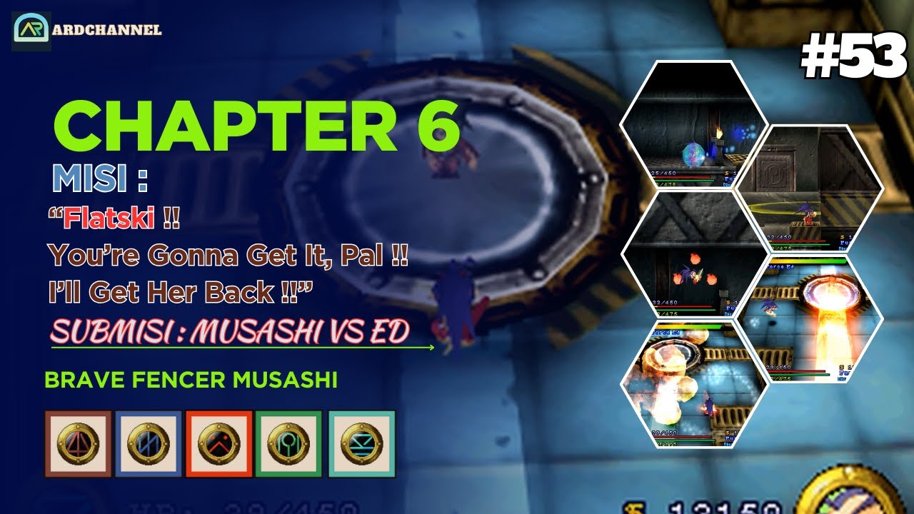 #53 BFM [Chapter 6] MUSASHI VS ED | Flatski!! You're Gonna Get It, Pal !! I'll Get Her Back !!
