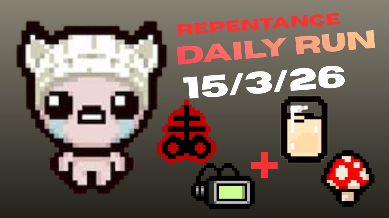 La Daily que ROMPIO MI PC!!! | Repentance Daily Run | 15/03/2026