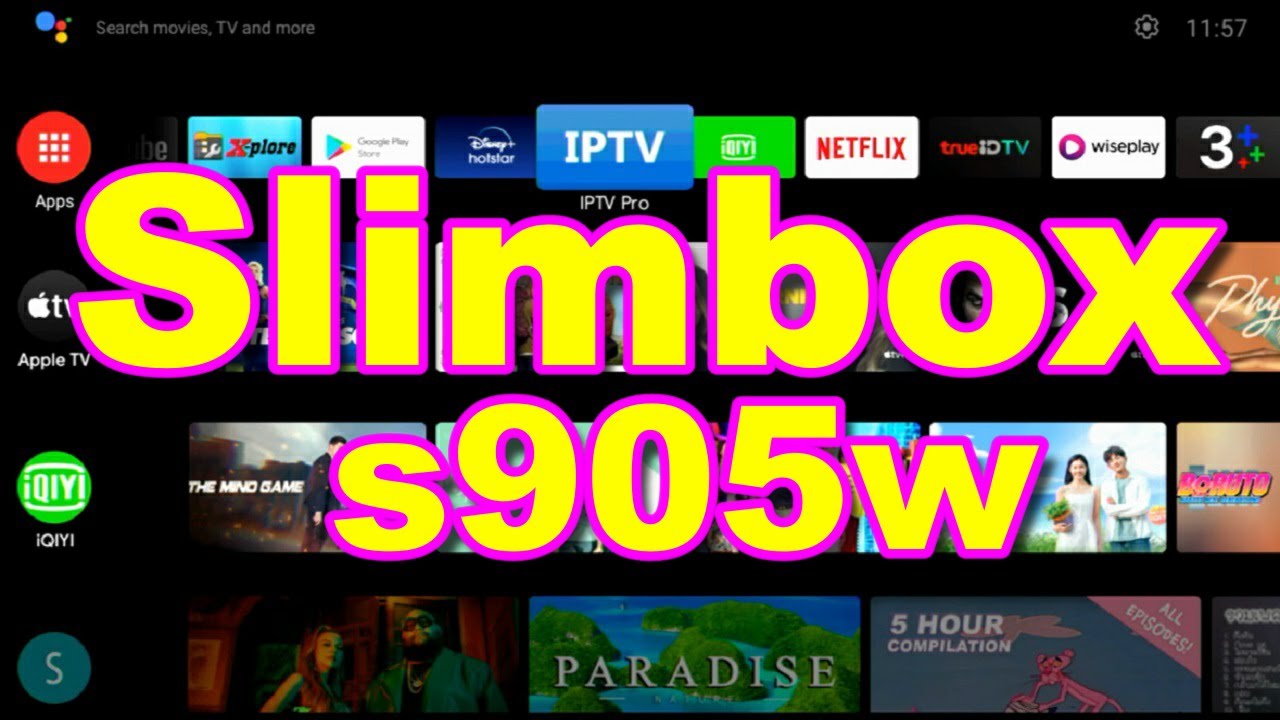 New ATV Rom Slimbox V.11 | x96mini | S905W