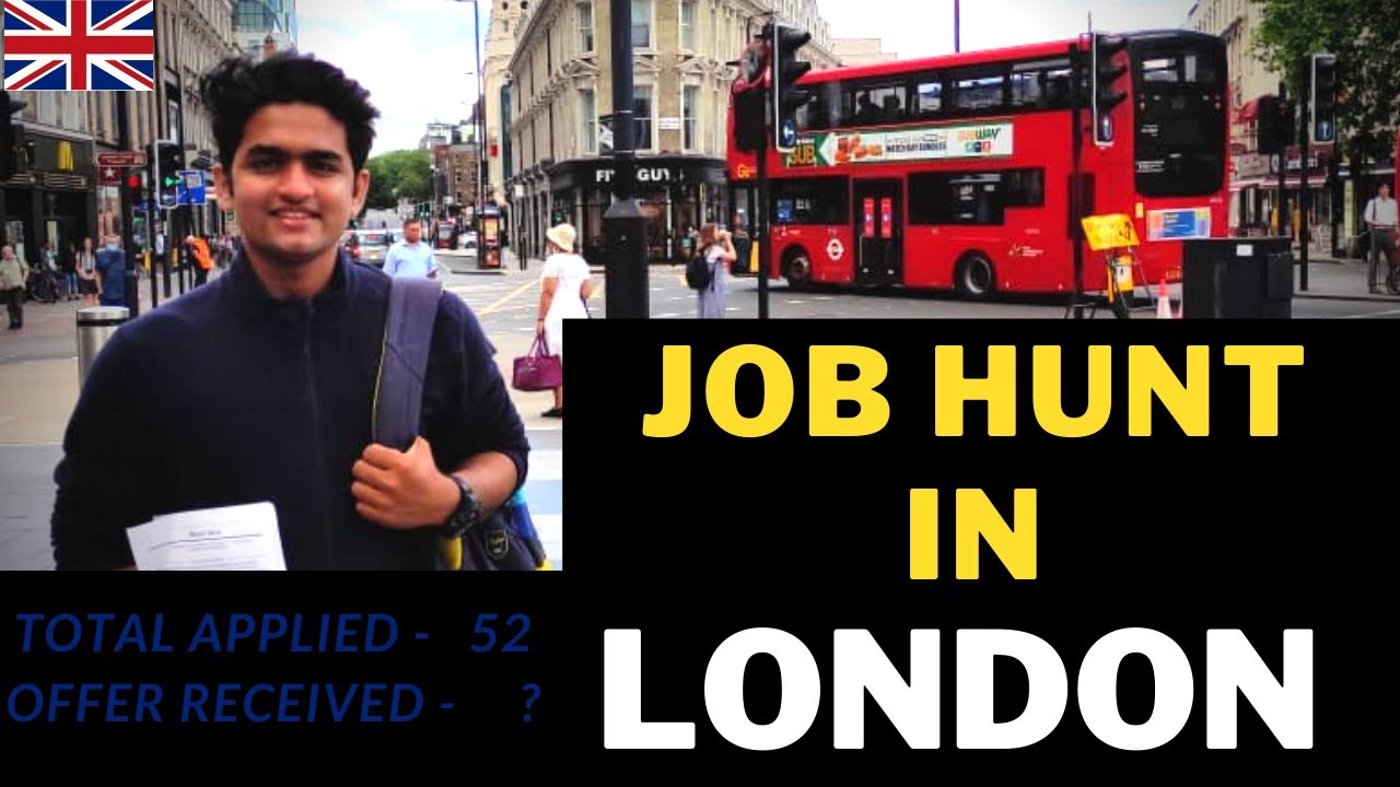 Job hunt in LONDON | Job hunt series part - 1| Part-time Jobs |  Bachelors in UK
