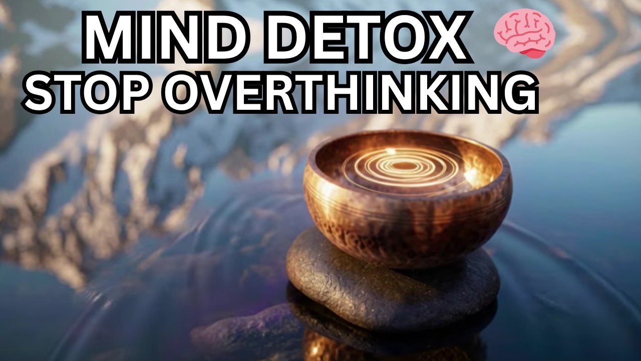 30 Minute Mind Detox &bull; Stop Overthinking (432Hz Tibetan Bowls)