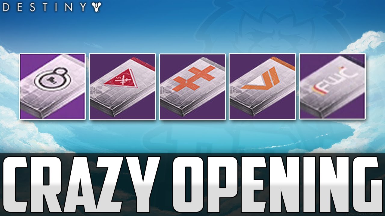INSANE 25 Vendor Package Opening - Destiny Loot Haul