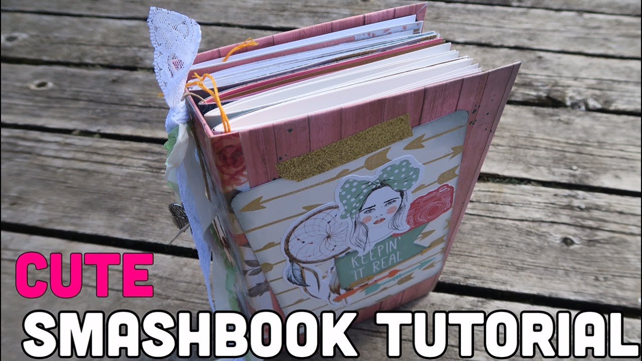 How To Make A Junk Journal // Memory Keeping Journal | I'm A Cool Mom