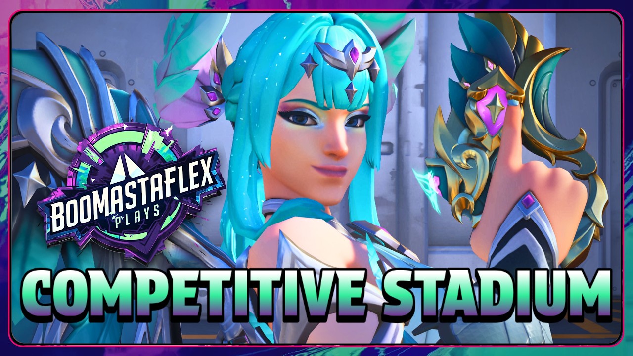 Mercy in Competitive Stadium | 4 to 3 | Overwatch