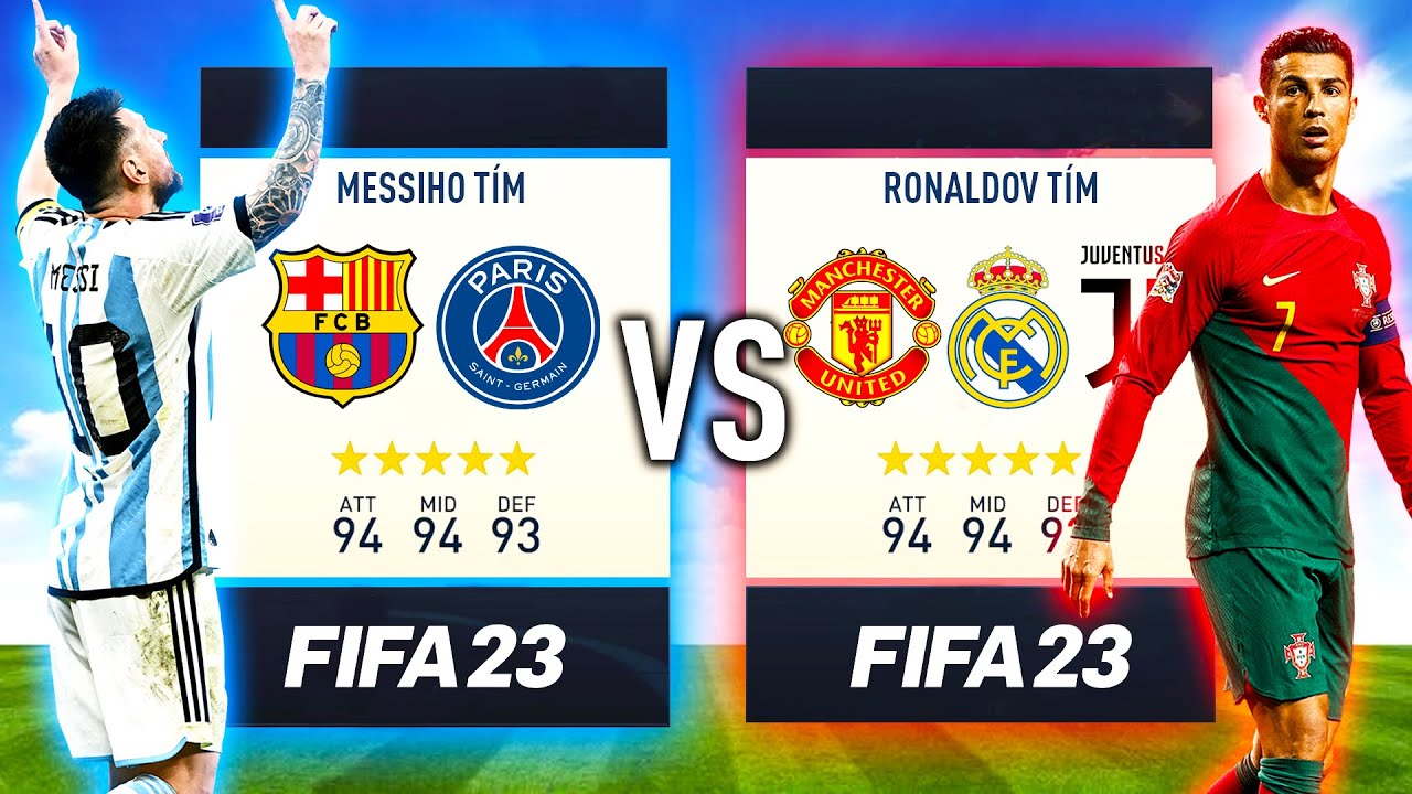 MESSIHO vs RONALDOV DREAM TEAM! 🐐