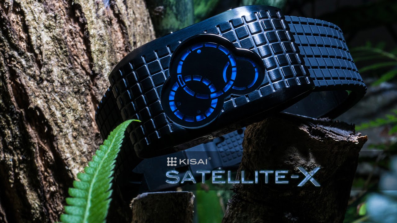 Futuristic LED Watch: Kisai Satellite-X from Tokyoflash Japan
