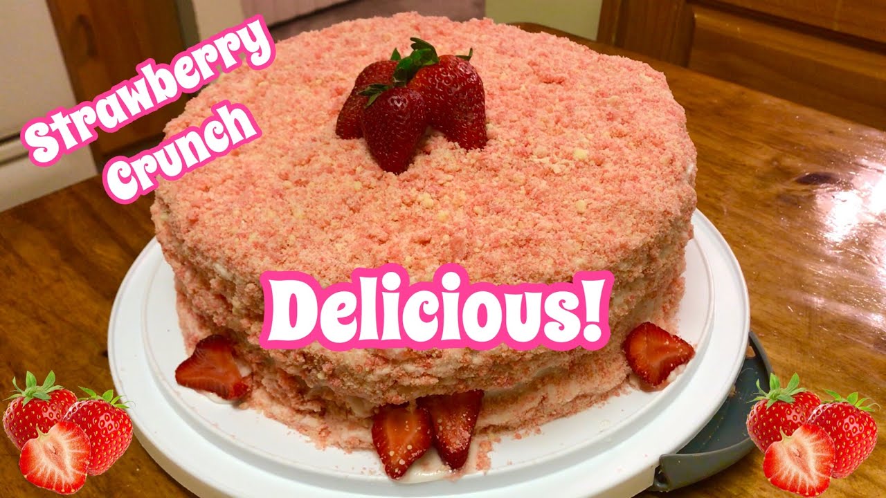 How To Make Strawberry Crumble Cake | The Ultimate Strawberry Shortcake!