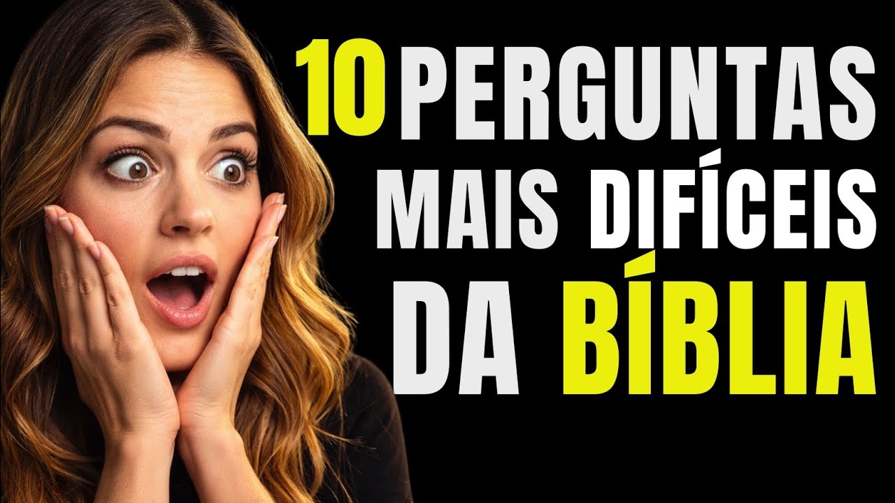APENAS 1% ACERTA ESSE QUIZ BÍBLICO DIFÍCIL | TESTE SEU CONHECIMENTO NA BÍBLIA