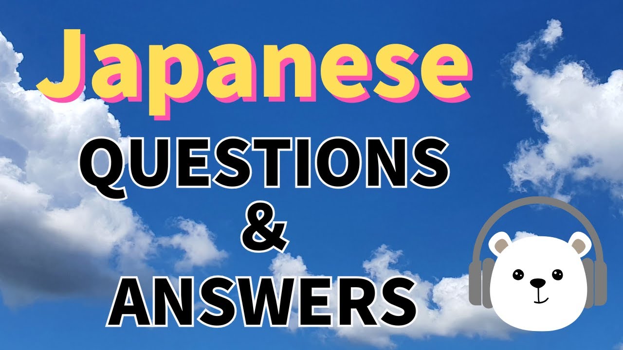 Вопросы и ответы по японскому языку для начинающих