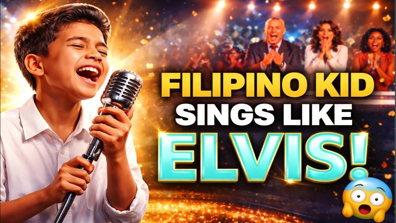 Filipino Boy Sings Like Elvis Presley – Judges Were NOT Ready! 😱 | Unbelievable Voice