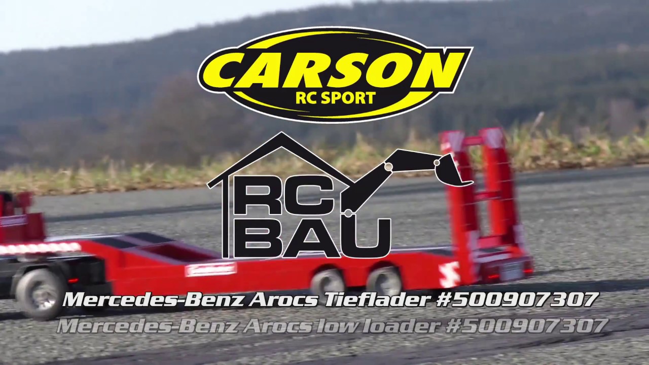 Carson 1:20 MB Arocs LKW + Goldhofer Auflieger 2,4Ghz 100% RTR 500907307
