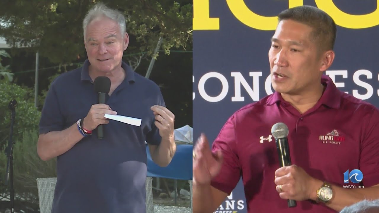 Kaine, Cao ready to make mark in Va. Senate debate