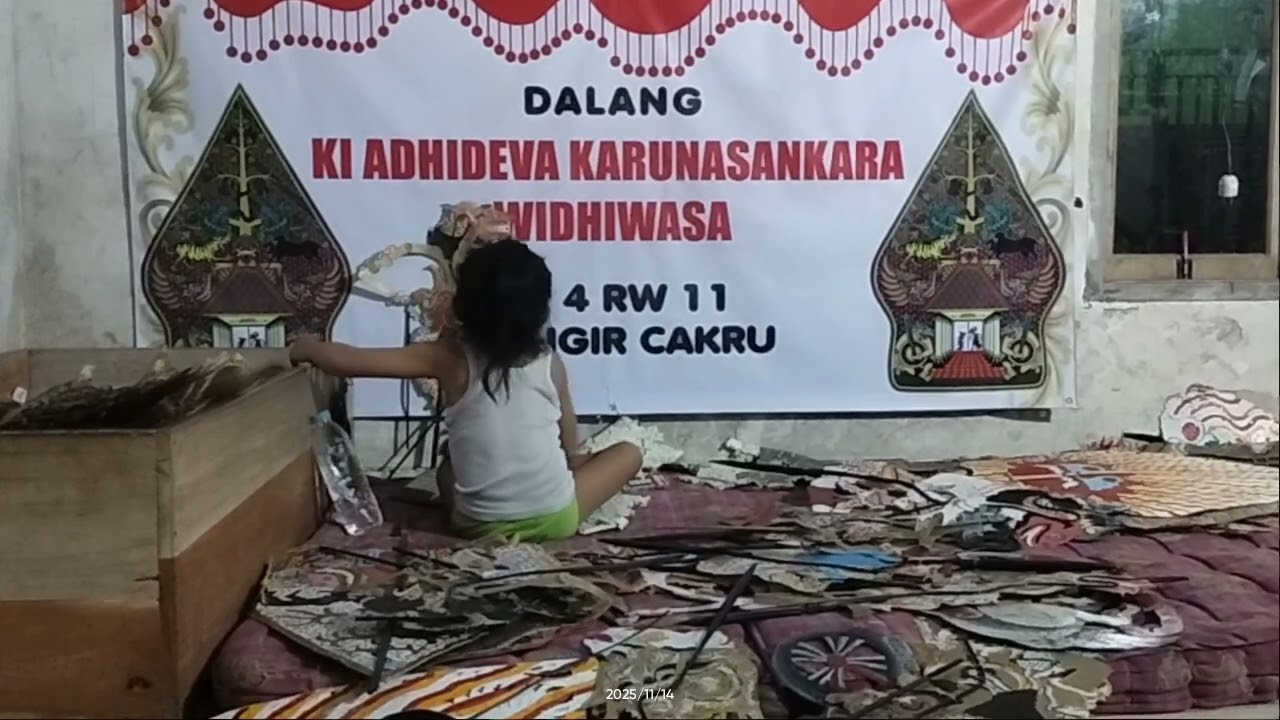 Dalang cilik Viral | Adhideva, lakon Cakil sama ontoseno
