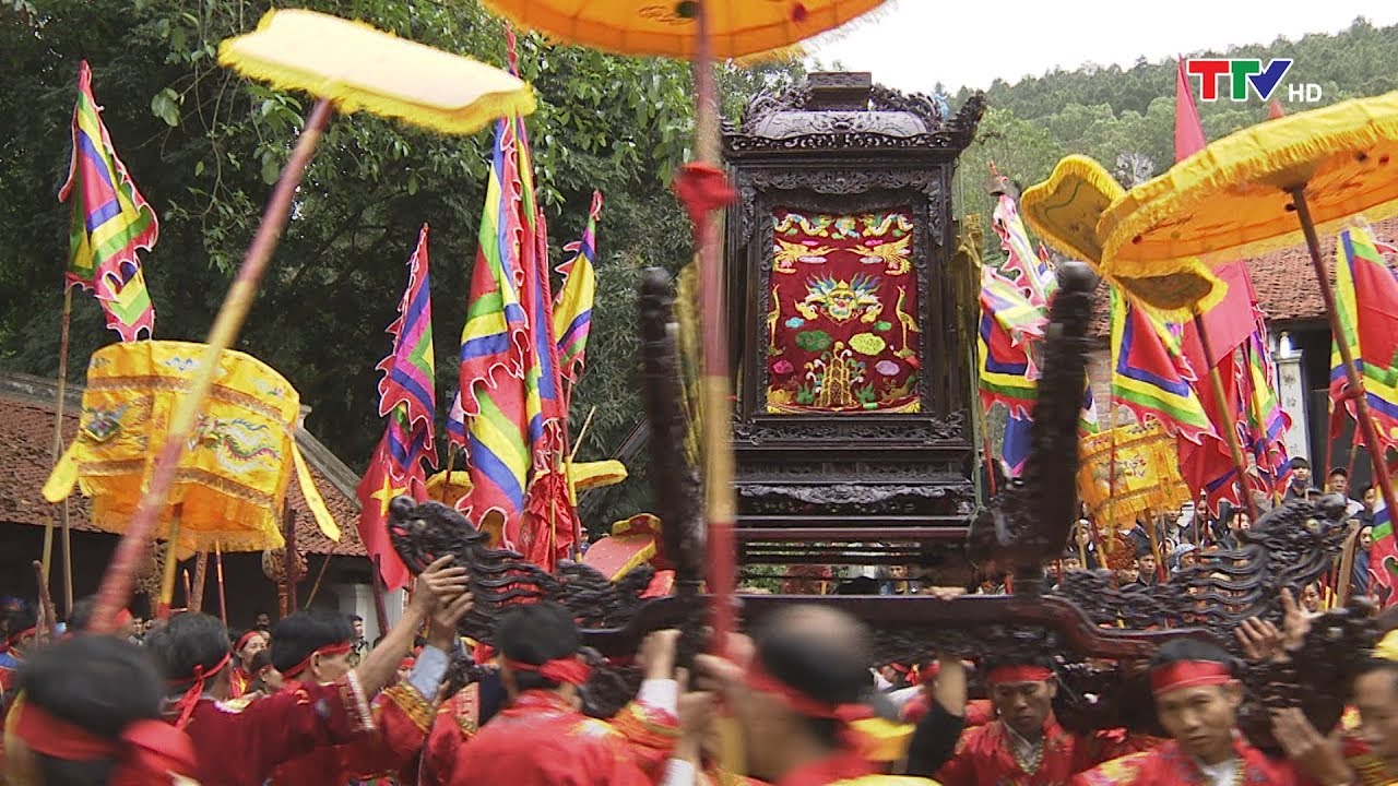 (TTV) Nghi thức rước kiệu Lễ hội Bà Triệu 2018