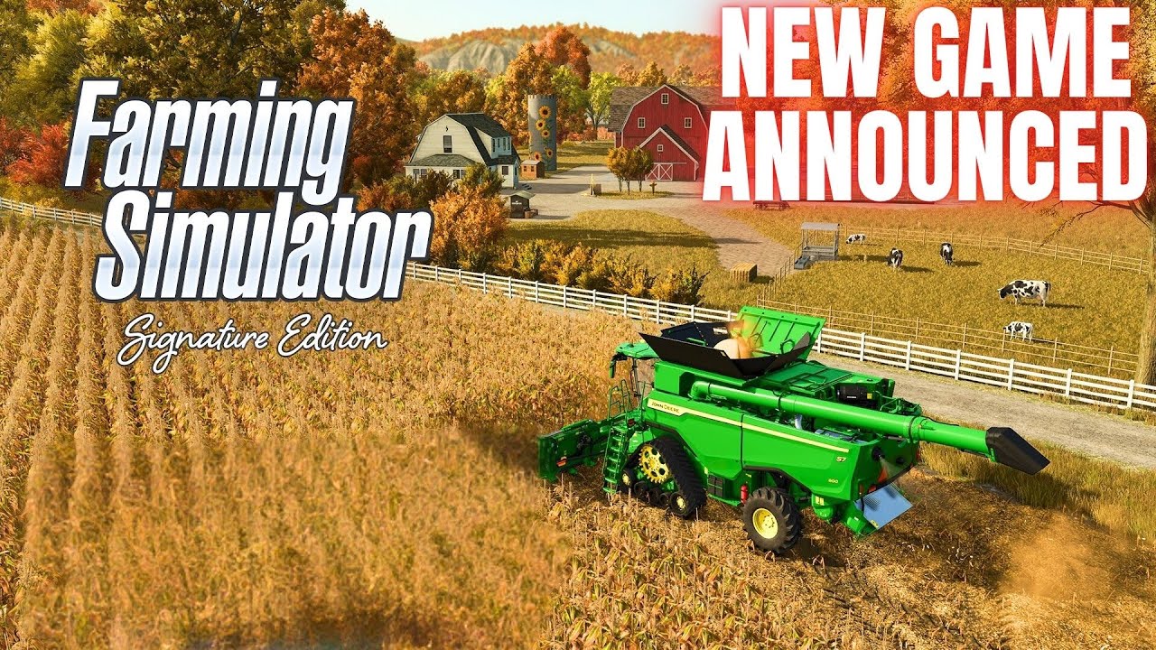 АНОНСИРОВАНА НОВАЯ ИГРА! — Farming Simulator: Signature Edition