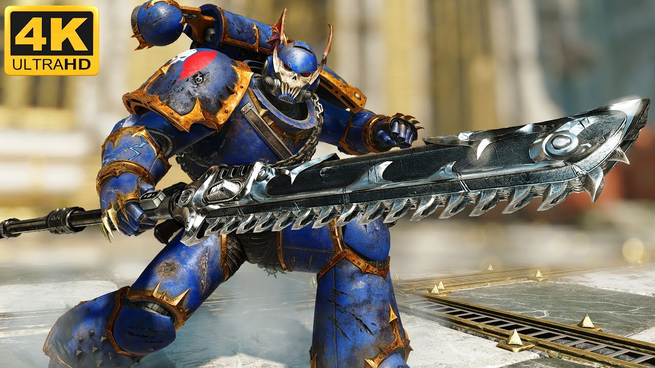 NIGHT LORDS BUTCHER + CHAIN-GLAIVE Gameplay - Warhammer 40k: Space Marine 2 (4K, Mod)