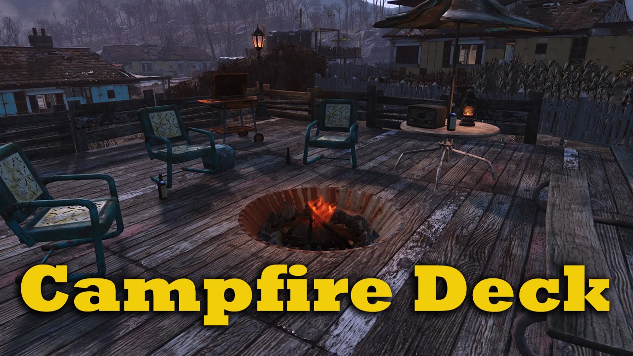 Fallout 4 Tips & Tricks: Build A Campfire Deck