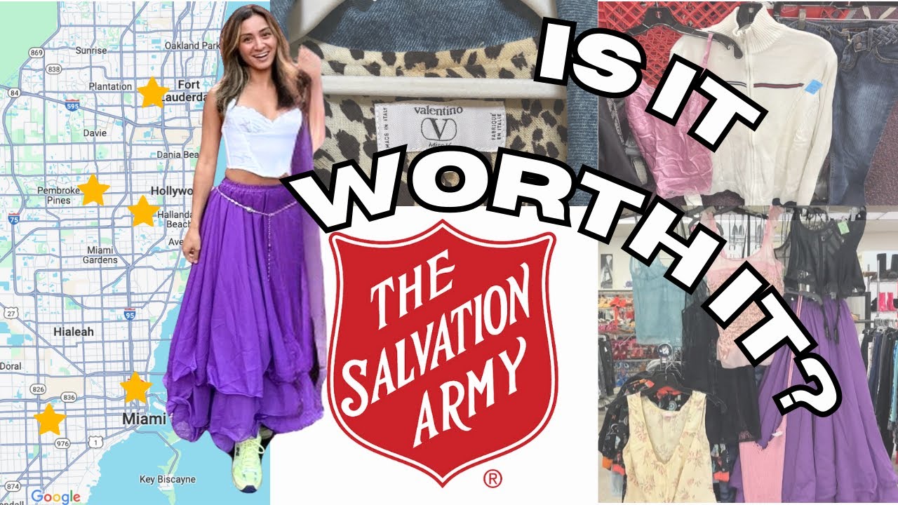 Thrift With Me at Salvation Army (Y2K, vintage, 90s) as a Depop Top Seller - is it worth it?