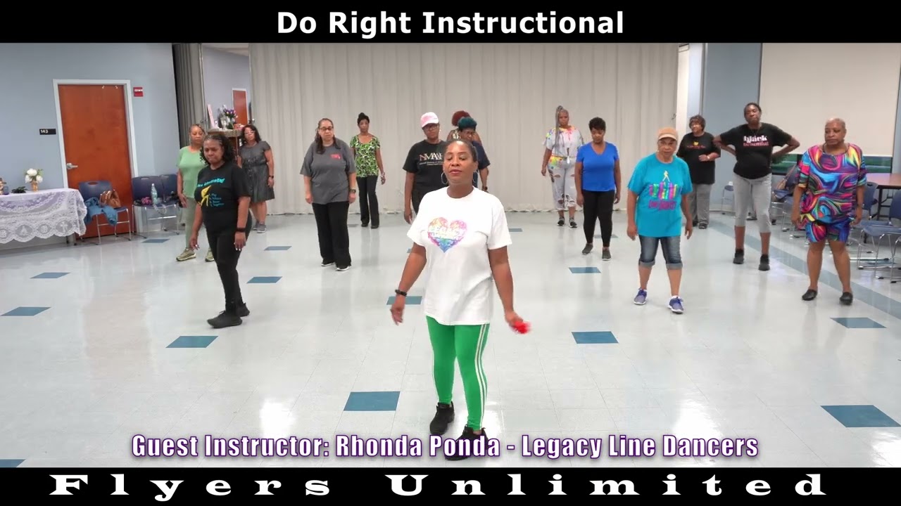 Do Right Line Dance Instructional
