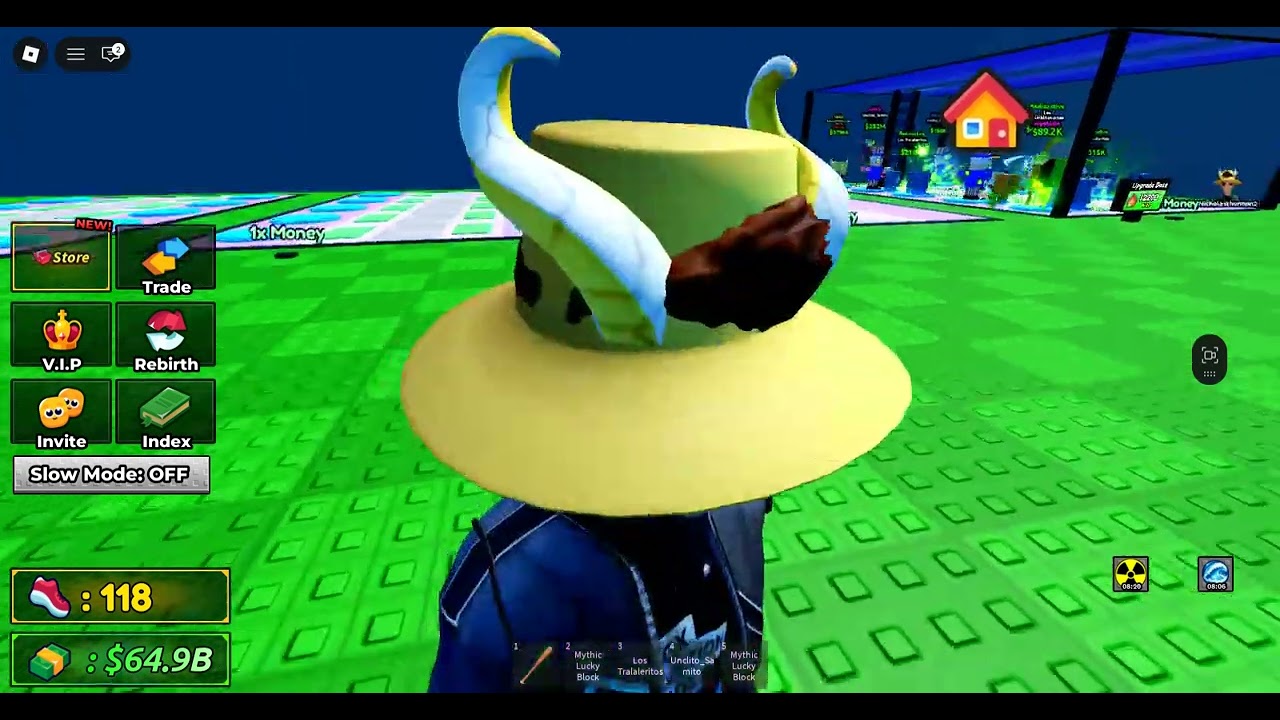 Today we Played Escape Tsunami For brainRots On (Roblox)