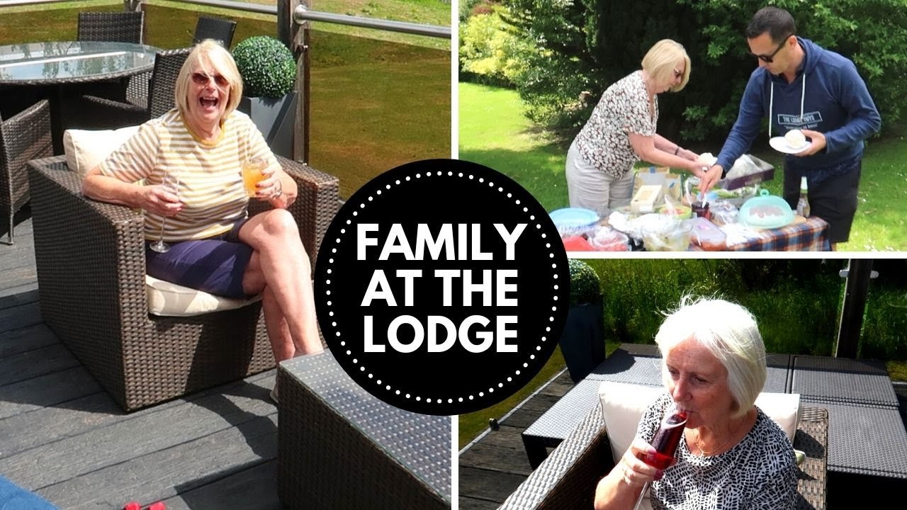 FAMILY AT THE LODGE FOR THE FIRST TIME IN TWO YEARS