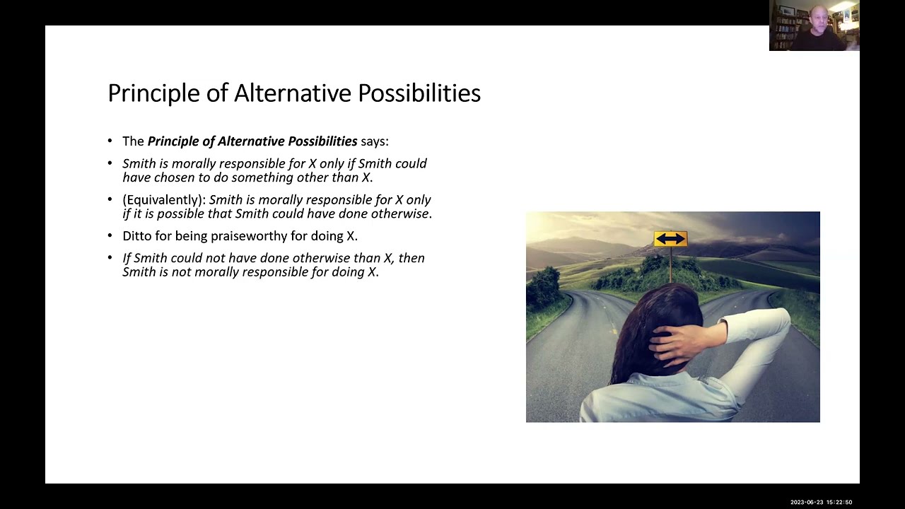 Free Will and the Principle of Alternative Possibilities