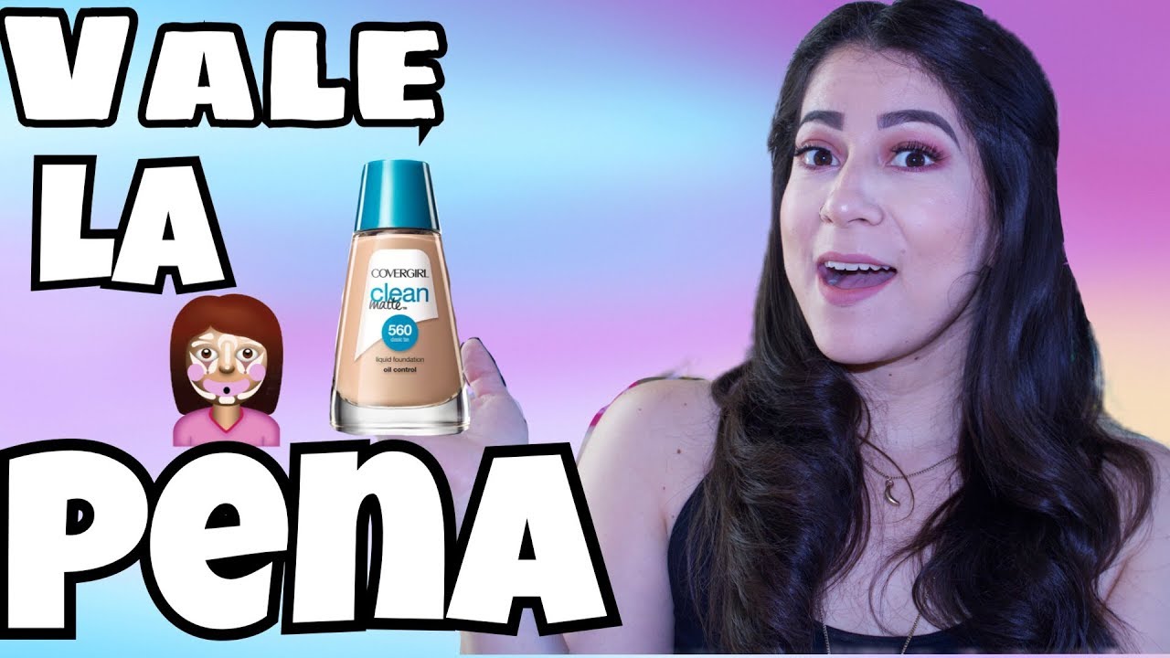PONIENDO A PRUEBA LA BASE  COVERGIRL CLEAN MATTE LIQUID