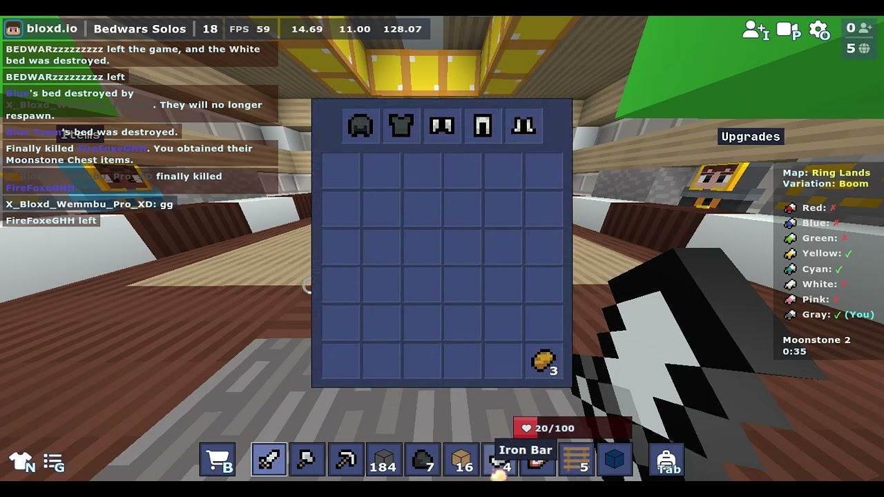 Just some chill Bedwars