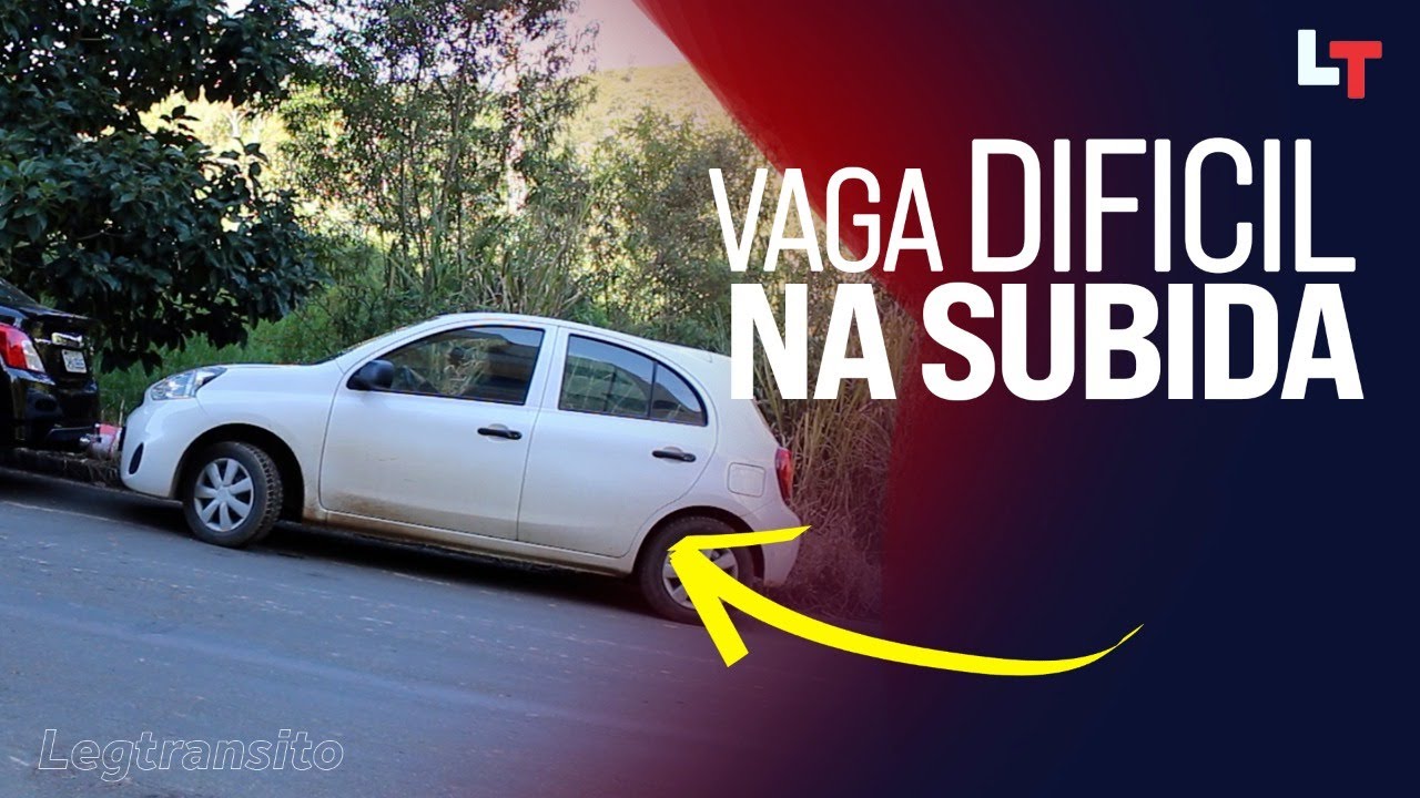 Como entrar e sair de VAGA na LADEIRA - Subida forte! #LegTransito #RonaldoCardoso