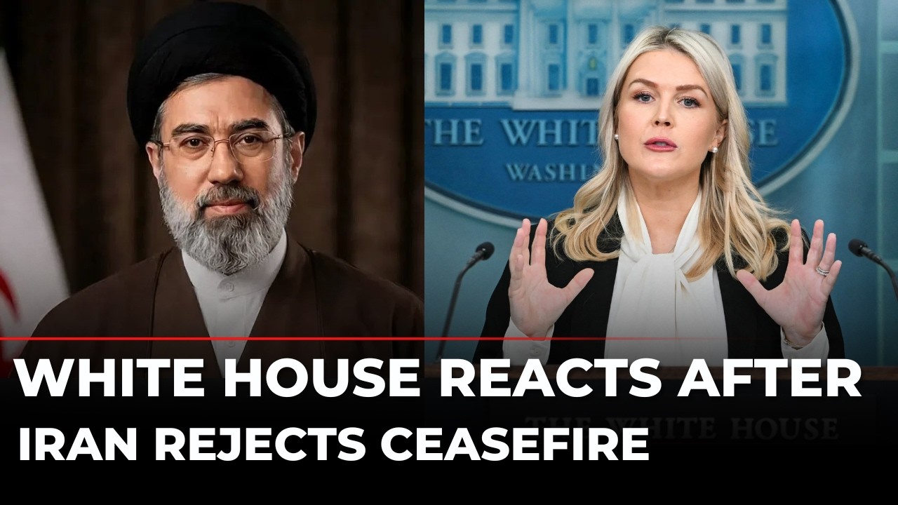 Karoline Leavitt LIVE: White House Briefing After Iran Rejects Ceasefire Talks | Trump vs Mojtaba