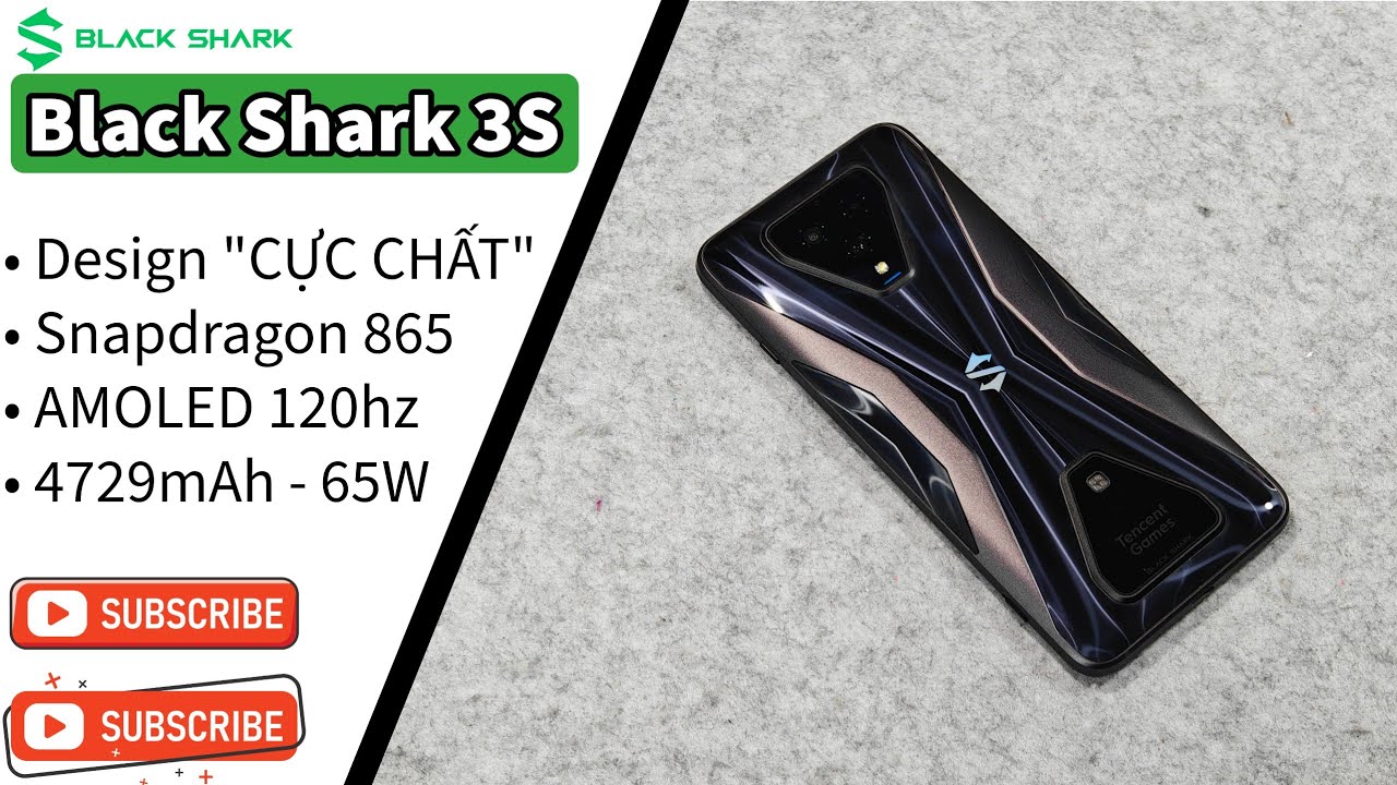 Black Shark 3S – Gaming Phone Đỉnh Cao, Bá Đạo Từ Ngoài Vào Trong !!!