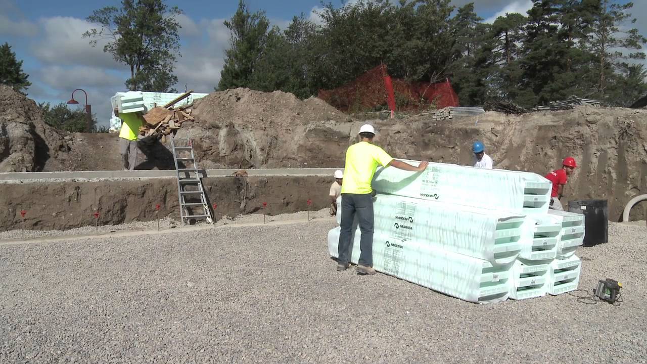 Eco Build NUDURA Installation Video אקו בילד