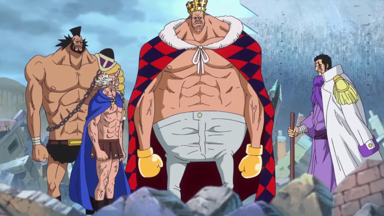 One Piece : Fujitora Apologizes to King Riku