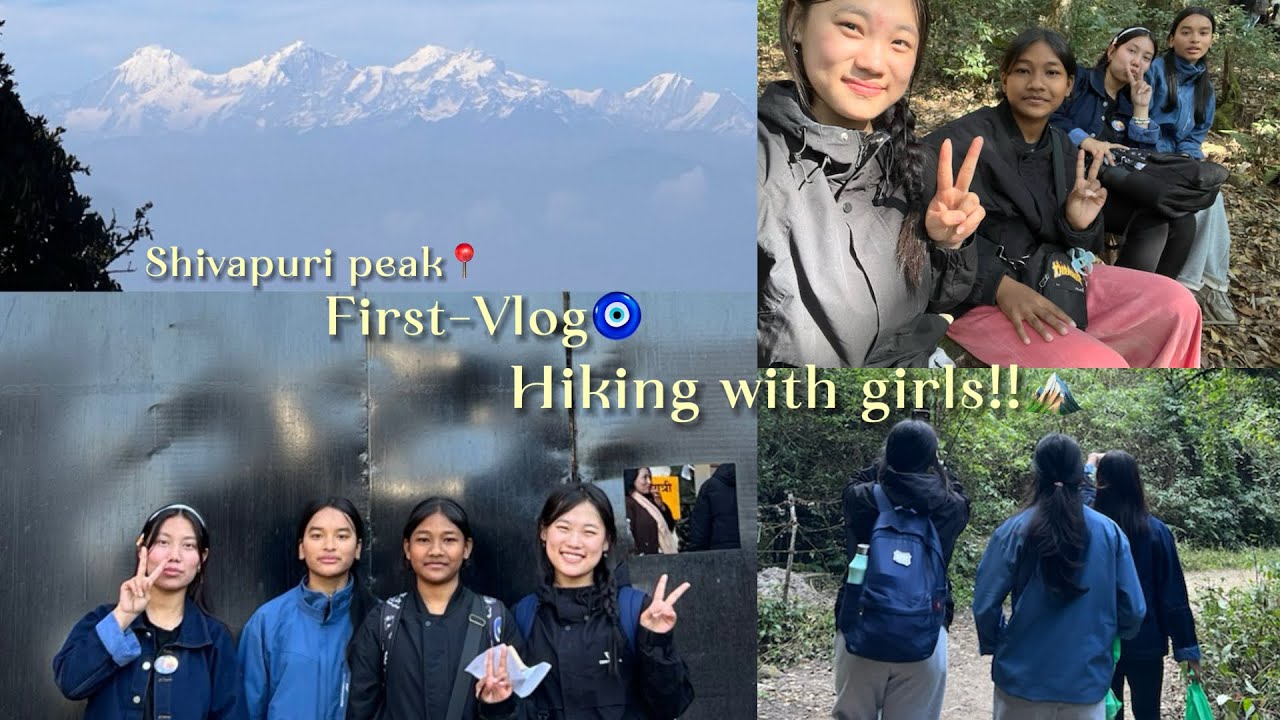 Hiking with friends!!🏔️/Shivapuri national park (Bagdwar)📍//#vlog-1 #esmritirai 
