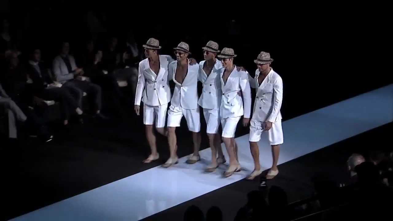 Armani Spring Summer 2013 Men's Collection Show