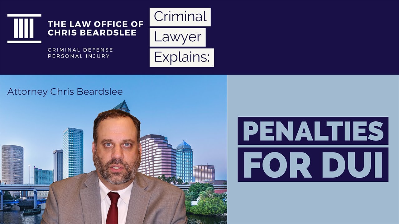 DUI in Florida - Penalties